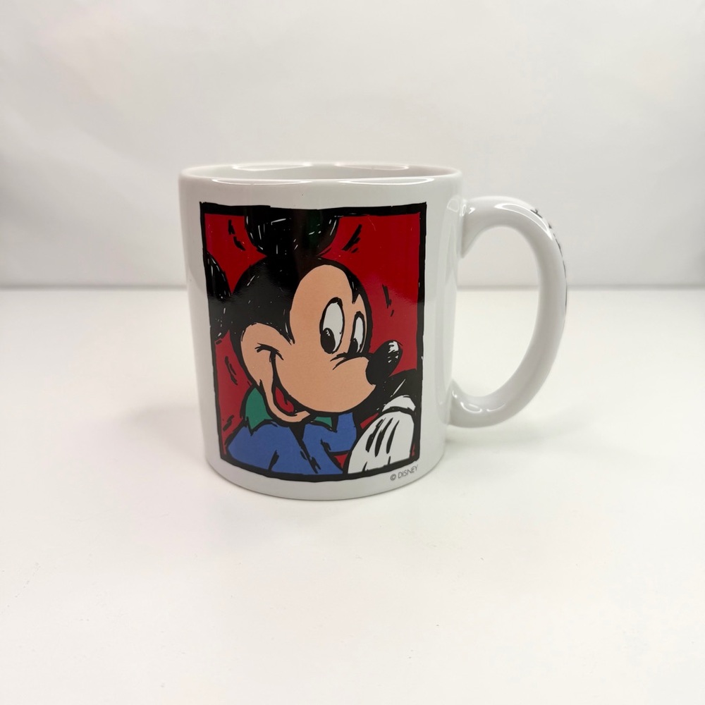 Disney Mickey Mouse 90s Vintage Jumbo Large Ceramic Mug - Picture 5 of 9